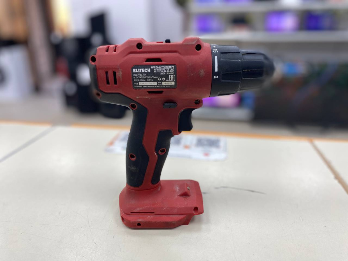 Шуруповерт Elitech ДА 20-2СЛ