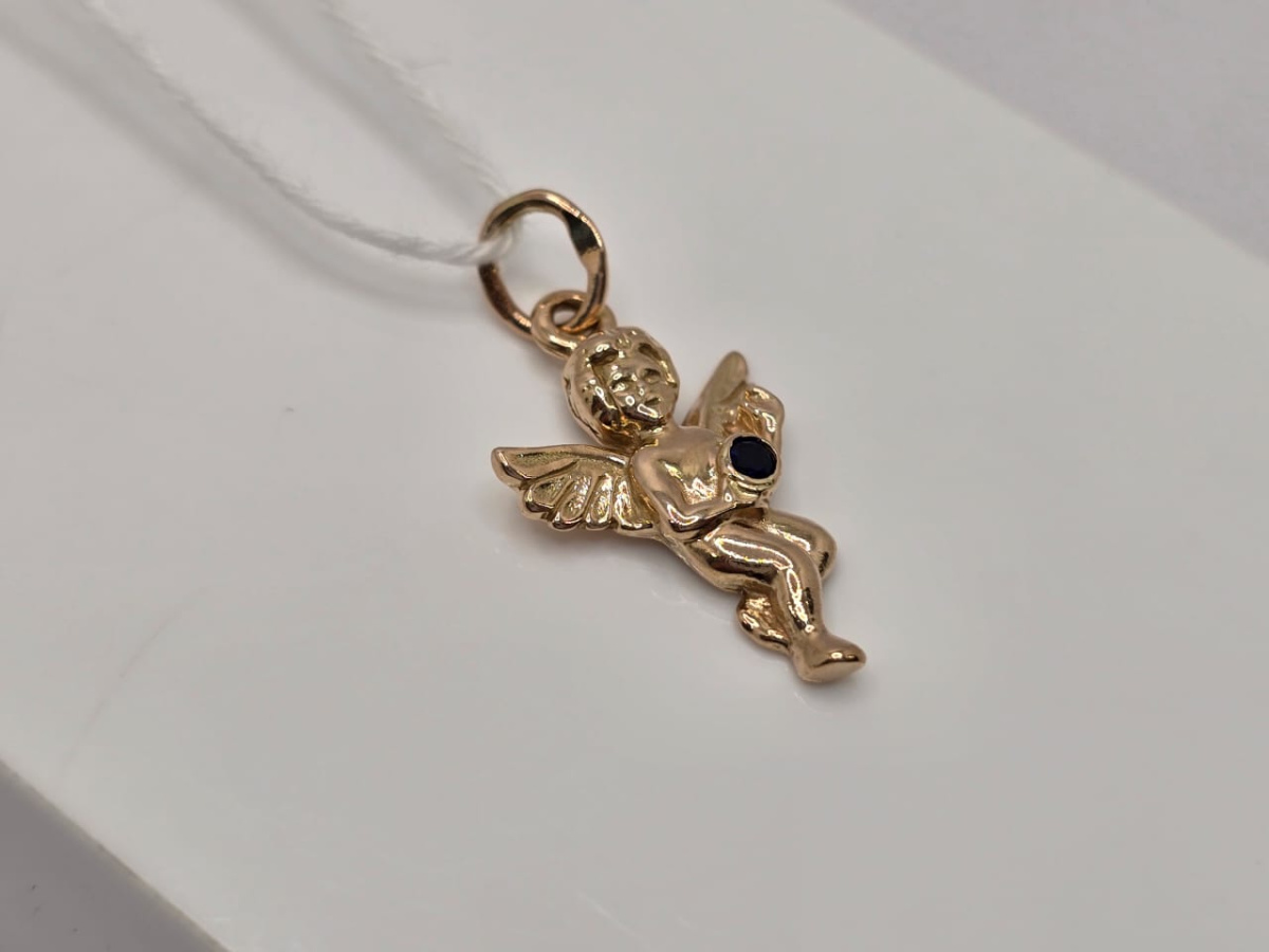 ПОДКМ585 ПОДВЕСКА С КАМНЕМ (Au 585)