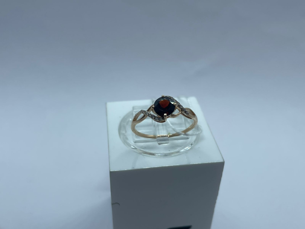 КОЛКМИ585 КОЛЬЦО С КАМНЯМИ (Au 585)