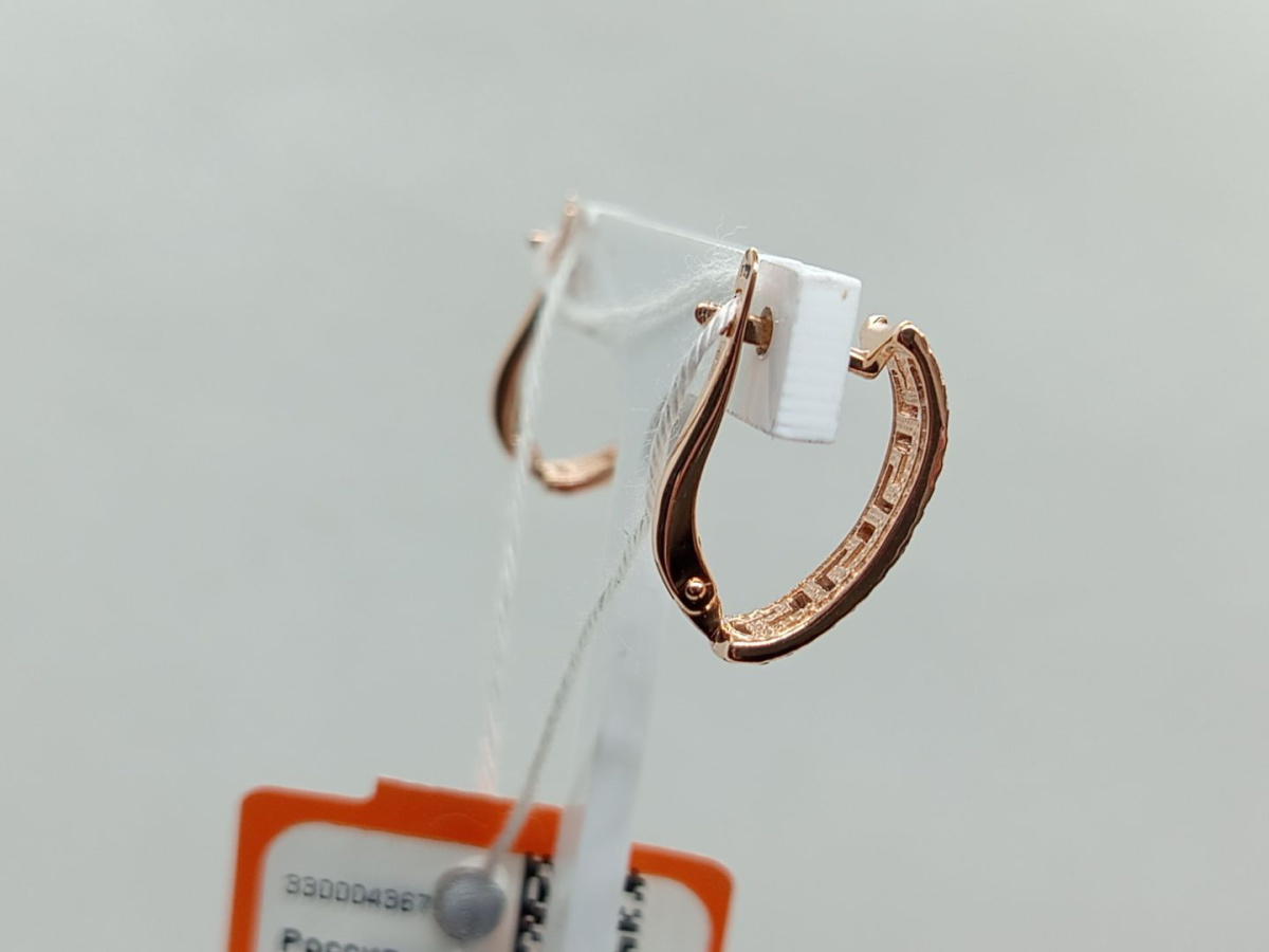 СЕРЬГИ С КАМНЯМИ (Au 585)