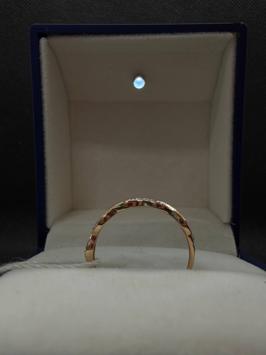 КОЛКМИ585 КОЛЬЦО С КАМНЯМИ (Au 585)