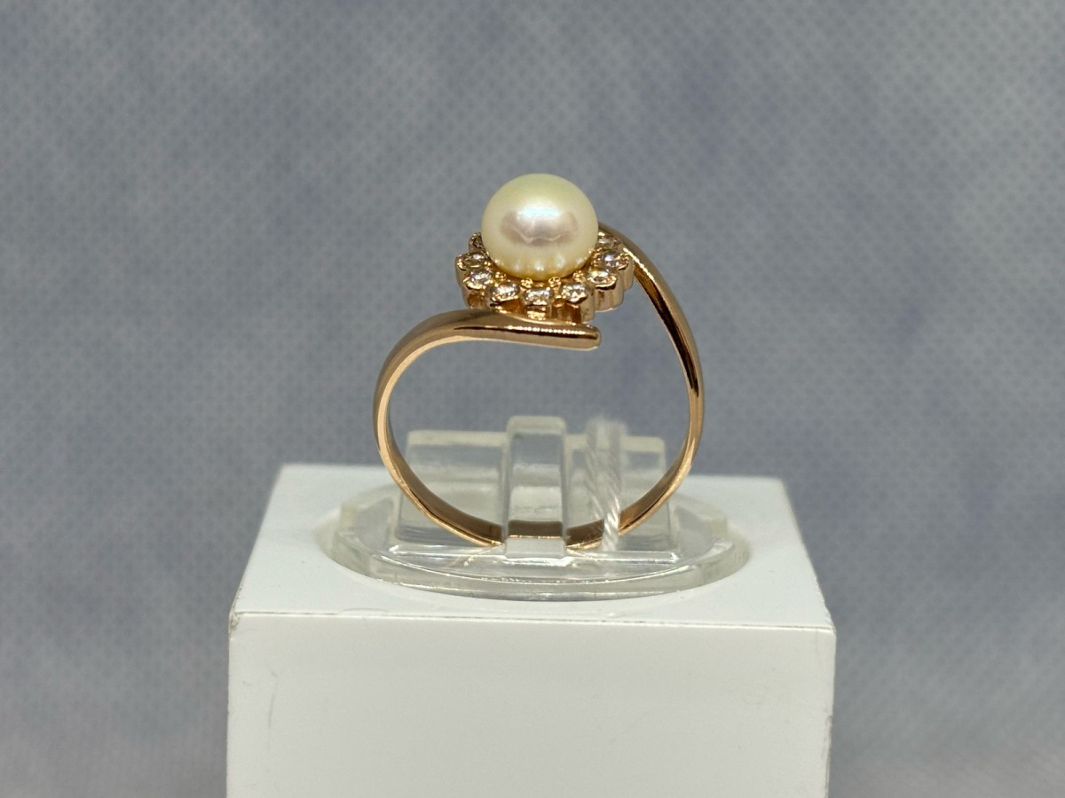 КОЛКМИ585 КОЛЬЦО С КАМНЯМИ (Au 585)