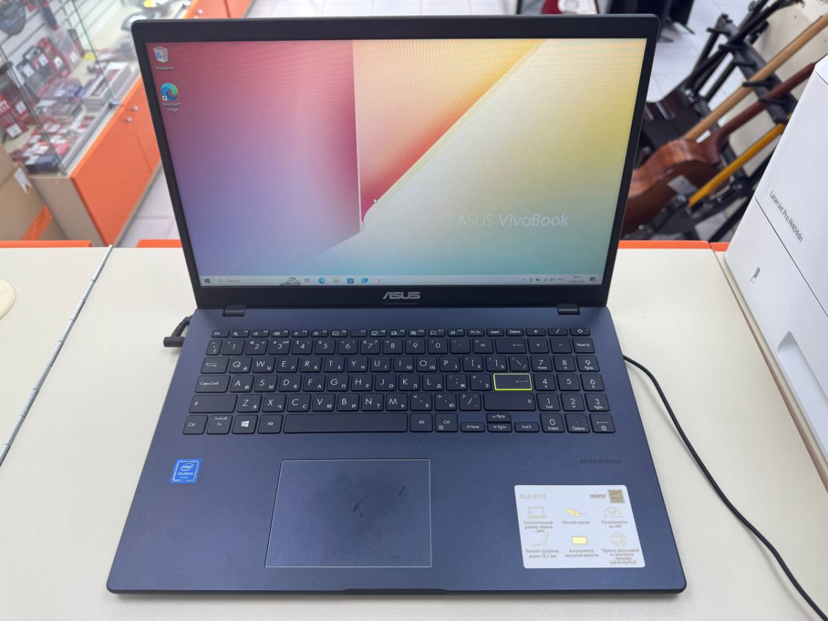 Ноутбук ASUS *; Celeron N4020, HD Graphics, 4 Гб, 120 Гб, Нет