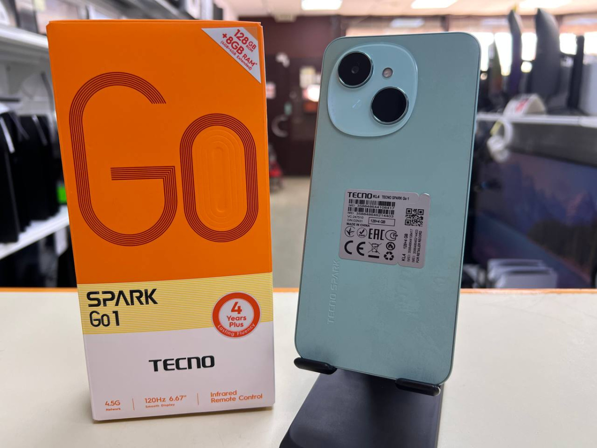 Смартфон Tecno Spark Go1 4/128