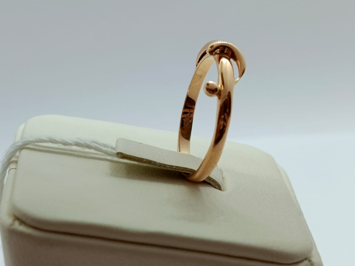 КОЛБКМ585 КОЛЬЦО БЕЗ КАМНЯ (Au 585)