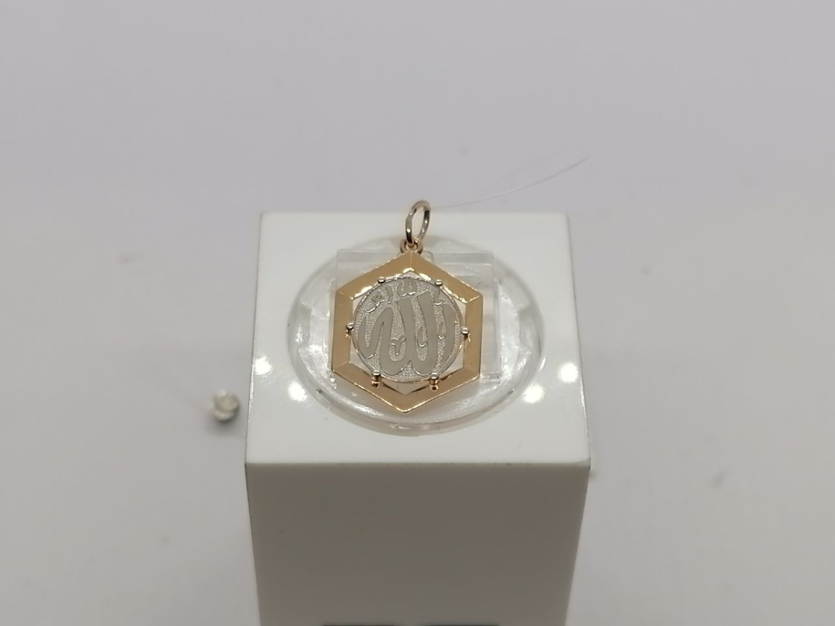 035376 ПОДВЕСКА БЕЗ КАМНЯ (Au 585)