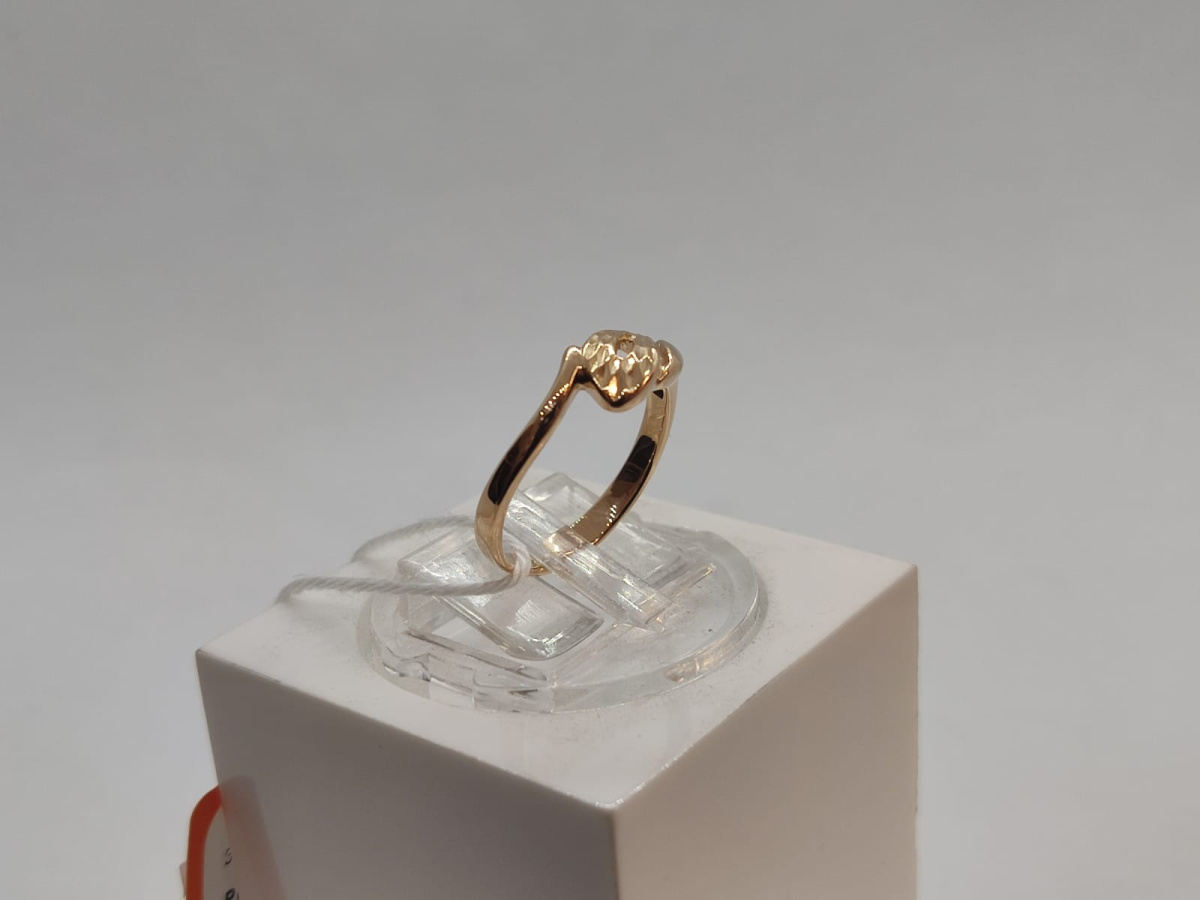 КОЛБКМ585 КОЛЬЦО БЕЗ КАМНЯ (Au 585)