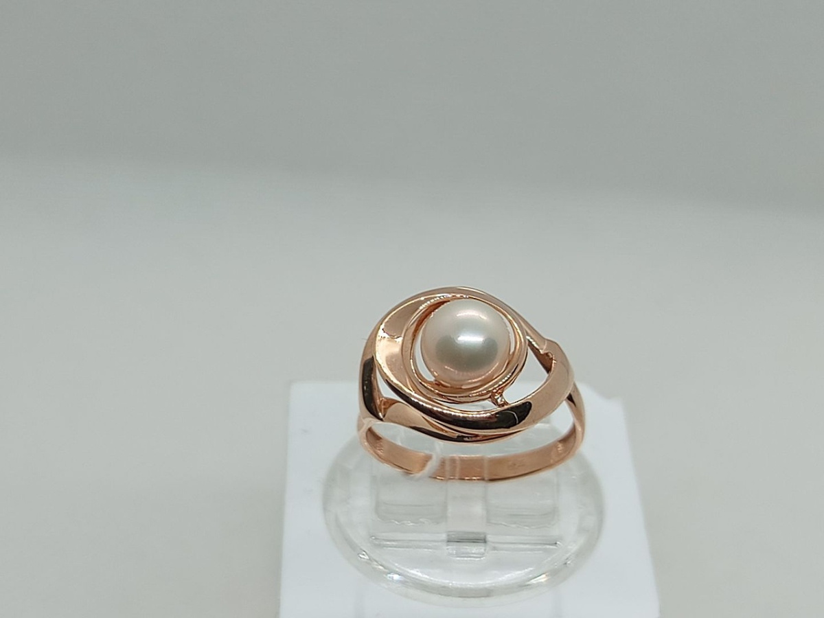 КОЛКМ585 КОЛЬЦО С КАМНЕМ (Au 585)