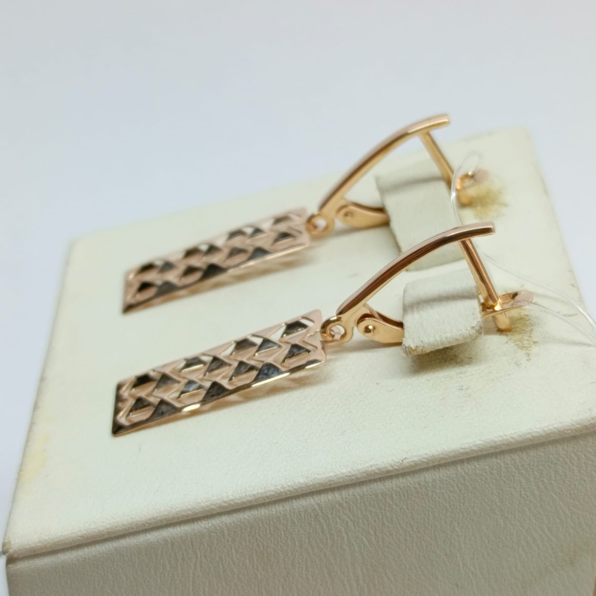 СЕРЬГИ БЕЗ КАМНЯ (Au 585)