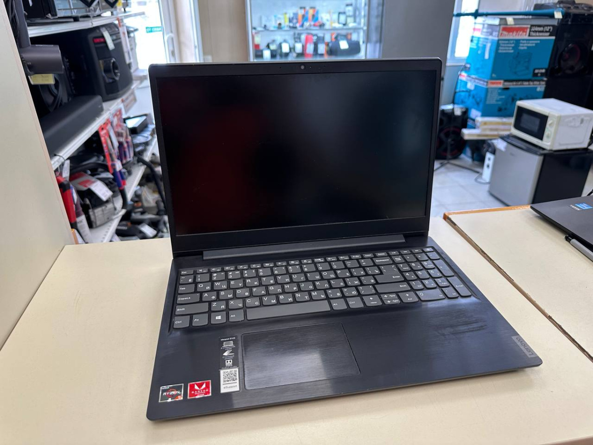Ноутбук Lenovo; Ryzen 5 3500U, Radeon Vega 8, 6 Гб, 500 Гб, Нет