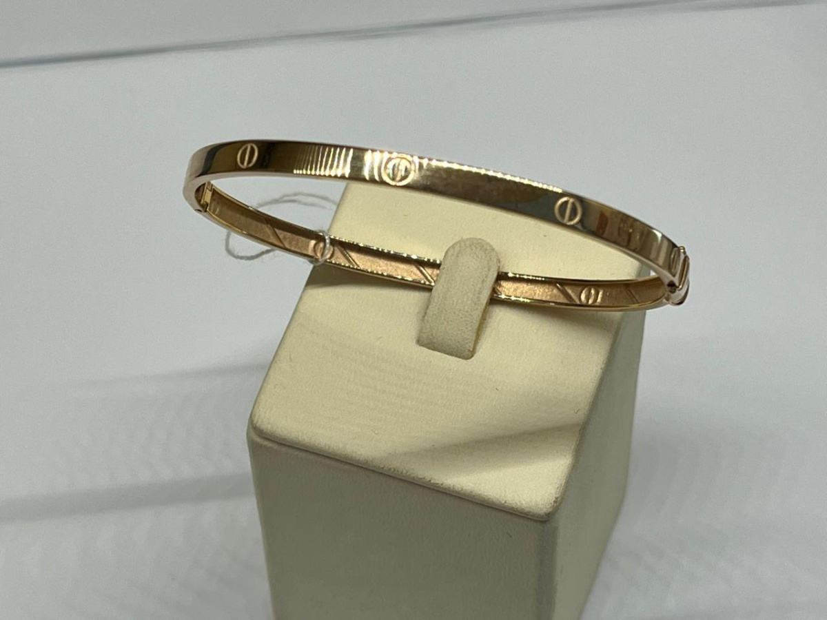 БРАСЛЕТ ЖЕСТКИЙ без камня (Au 585)