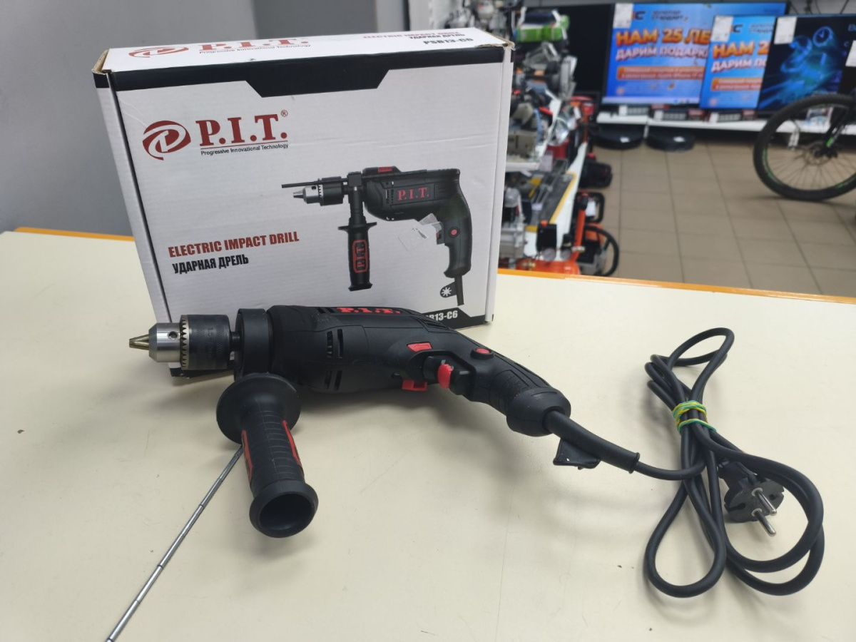Дрель ударная P.I.T. PSB130C6