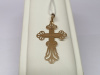 ПОДВЕСКА КРЕСТ БЕЗ КАМНЯ (Au 585)