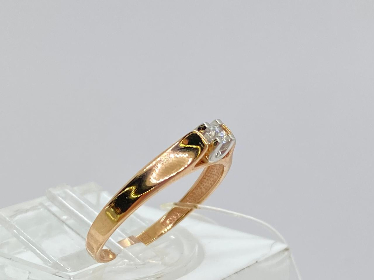 КОЛЬЦО БРИЛЛИАНТ (Au 585)