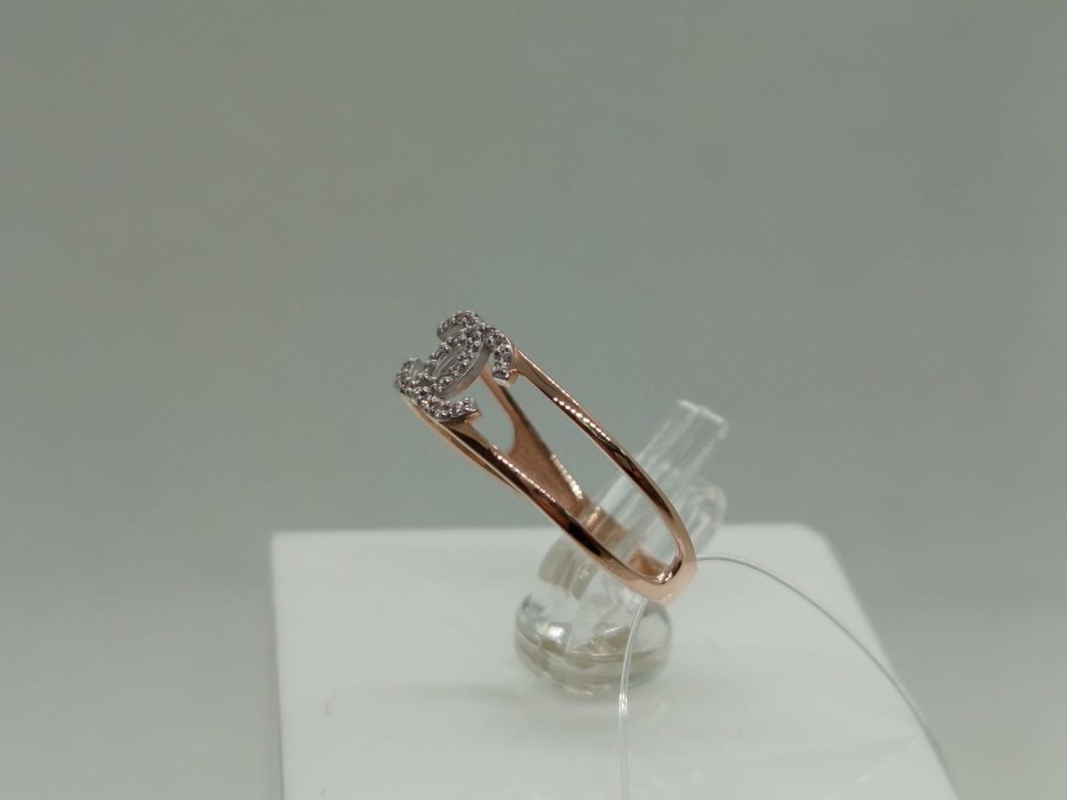 КОЛЬЦО С КАММНЯМИ (Au 585)