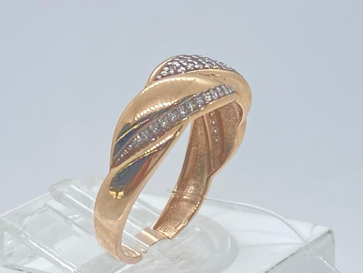 04-51-0823-01 КОЛЬЦО С КАМНЯМИ (Au 585)