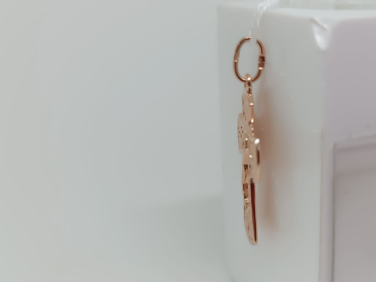 ПОДКБК585 ПОДВЕСКА КРЕСТ БЕЗ КАМНЯ (Au 585)