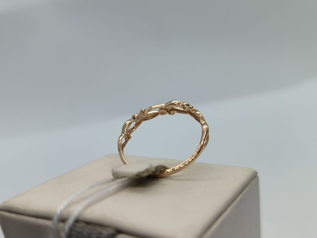 КОЛКМИ585 КОЛЬЦО С КАМНЯМИ (Au 585)