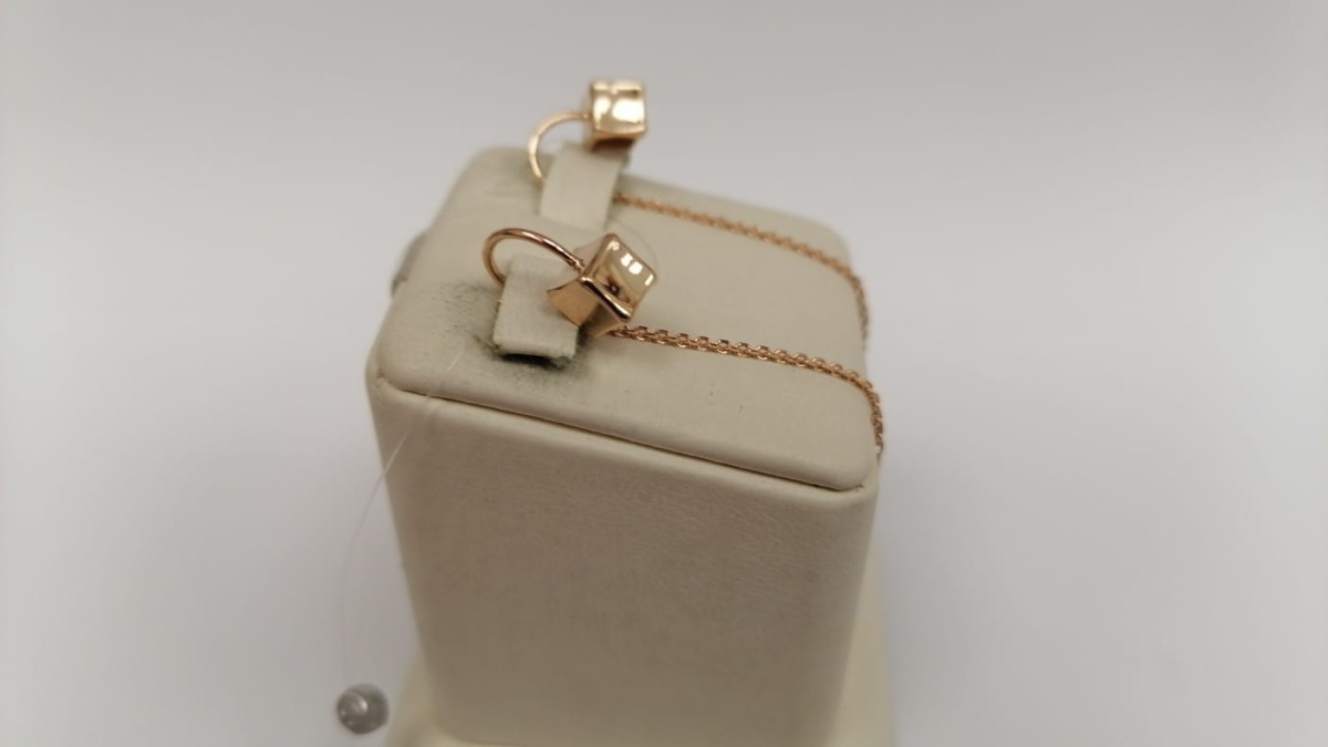 СЕРЬГИ ПРОДЕВКИ без камня (Au 585)