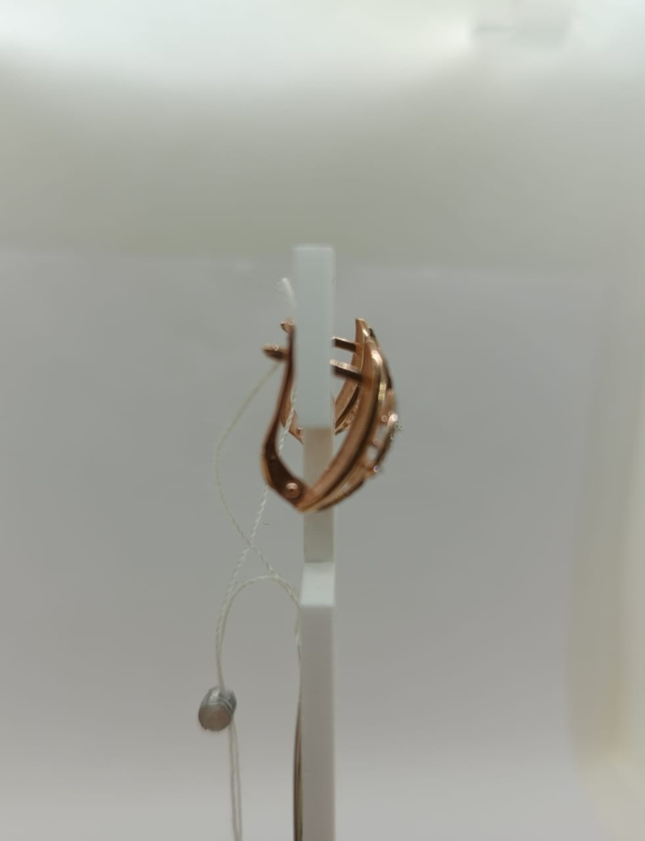 СЕРЬГИ С КАМНЯМИ (Au 585)