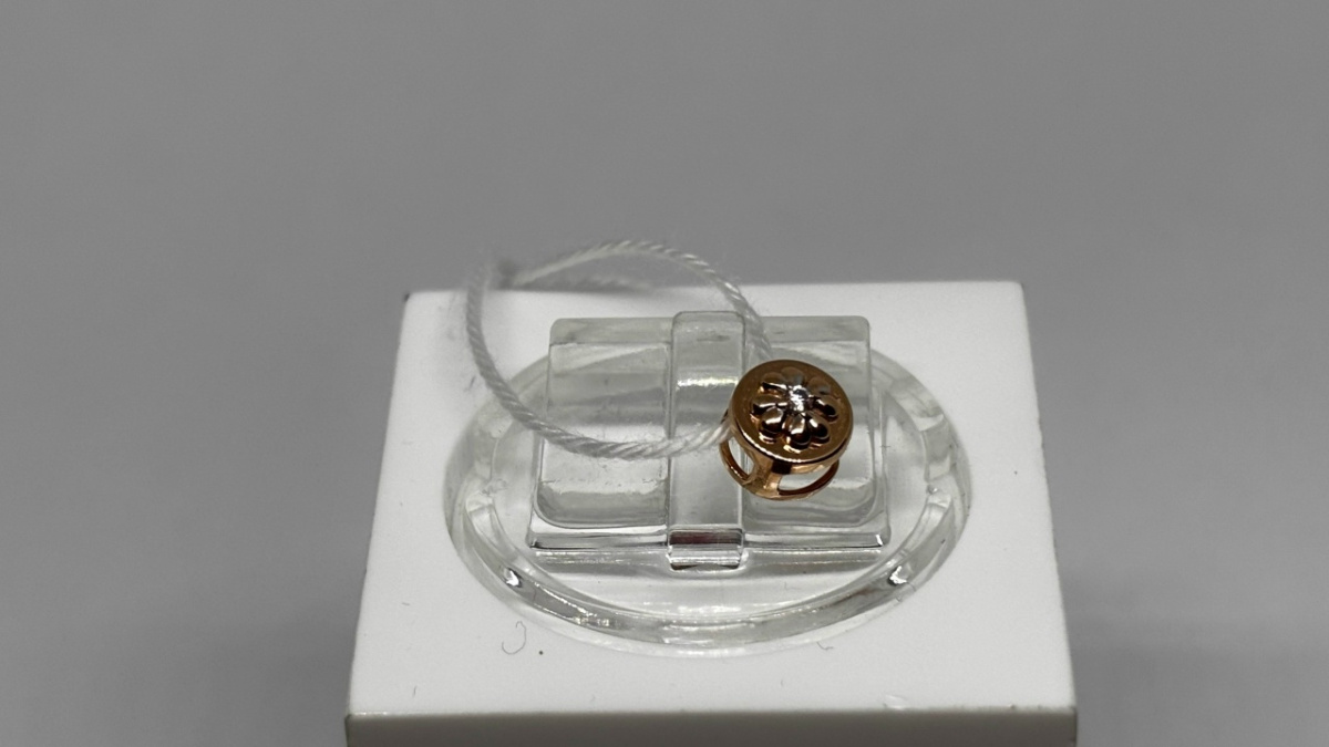 ПОДКМ585 ПОДВЕСКА С КАМНЕМ (Au 585)