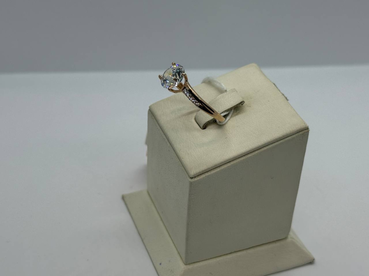 КОЛКМИ585 КОЛЬЦО С КАМНЯМИ (Au 585)