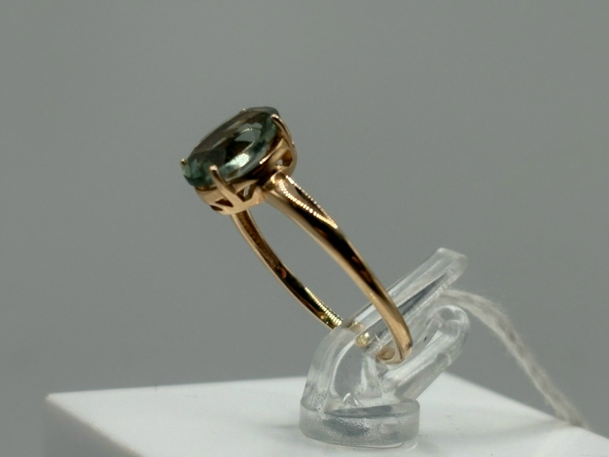 КОЛКМ585 КОЛЬЦО С КАМНЕМ (Au 585)