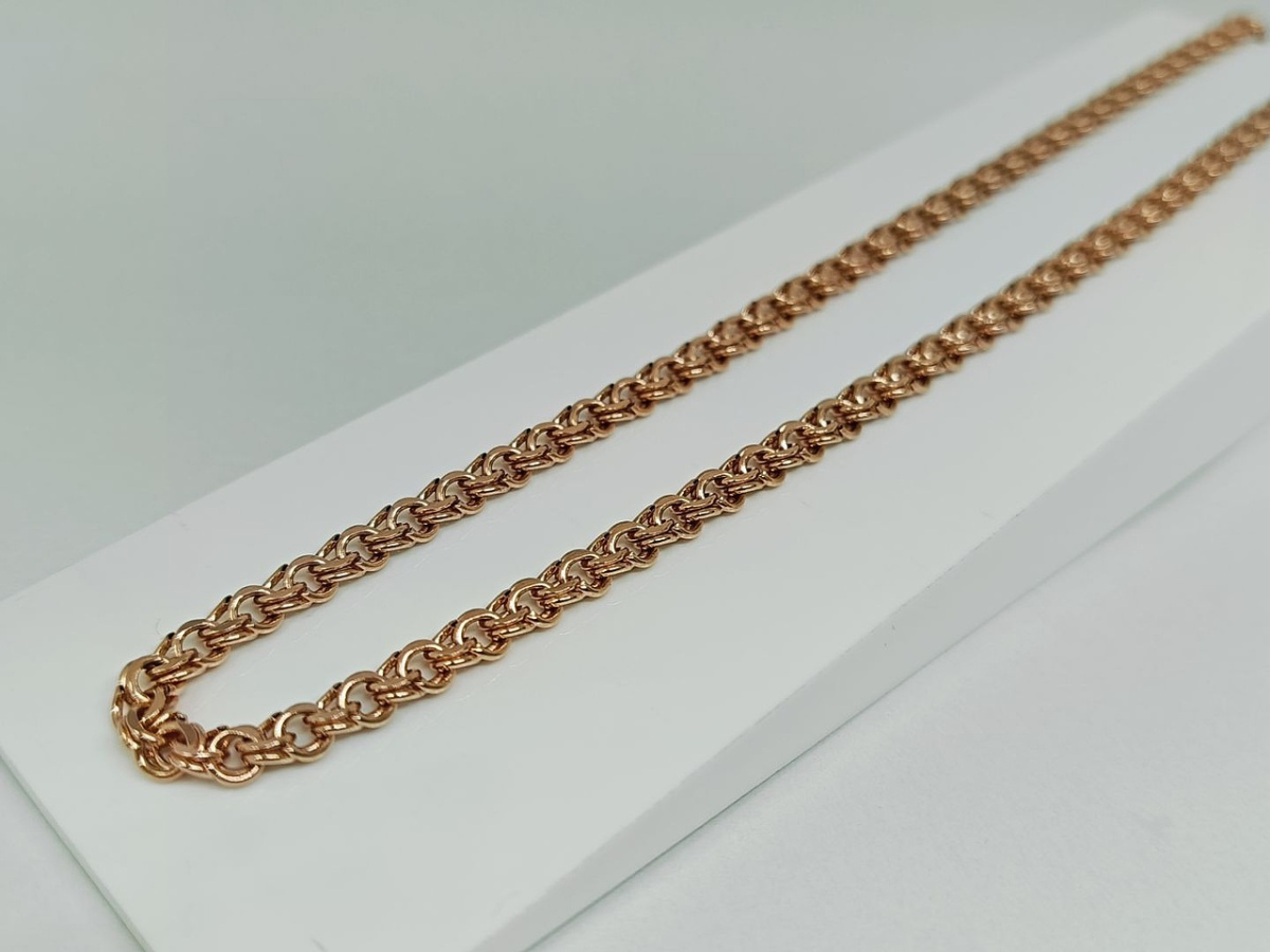 ЦПБС585 ЦЕПЬ ПУСТОТЕЛАЯ Бисмарк (Au 585)