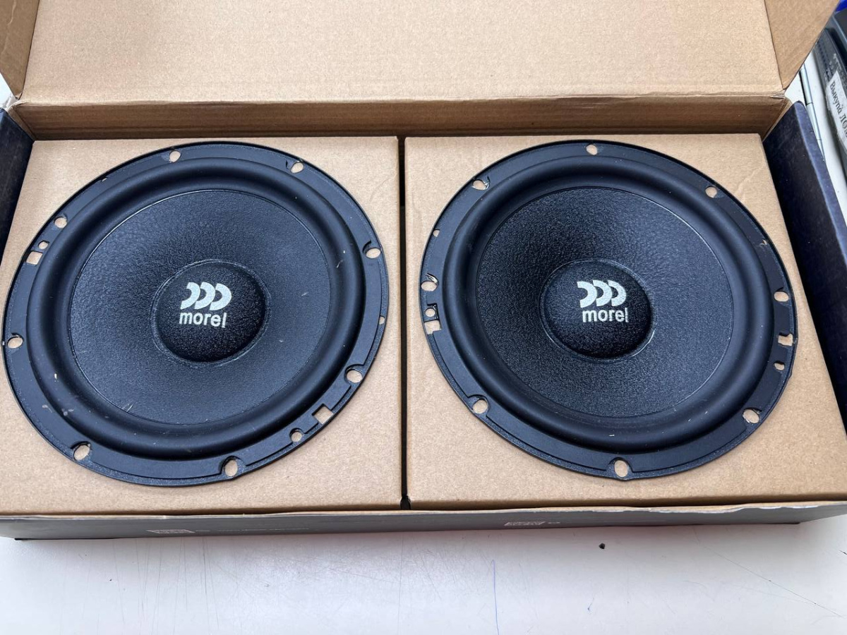 Автоакустика передняя Morel maximo woofer 6 1/2