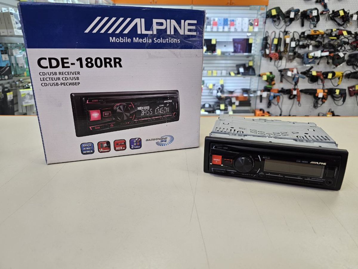 Автомагнитола Alpine CDE-180r