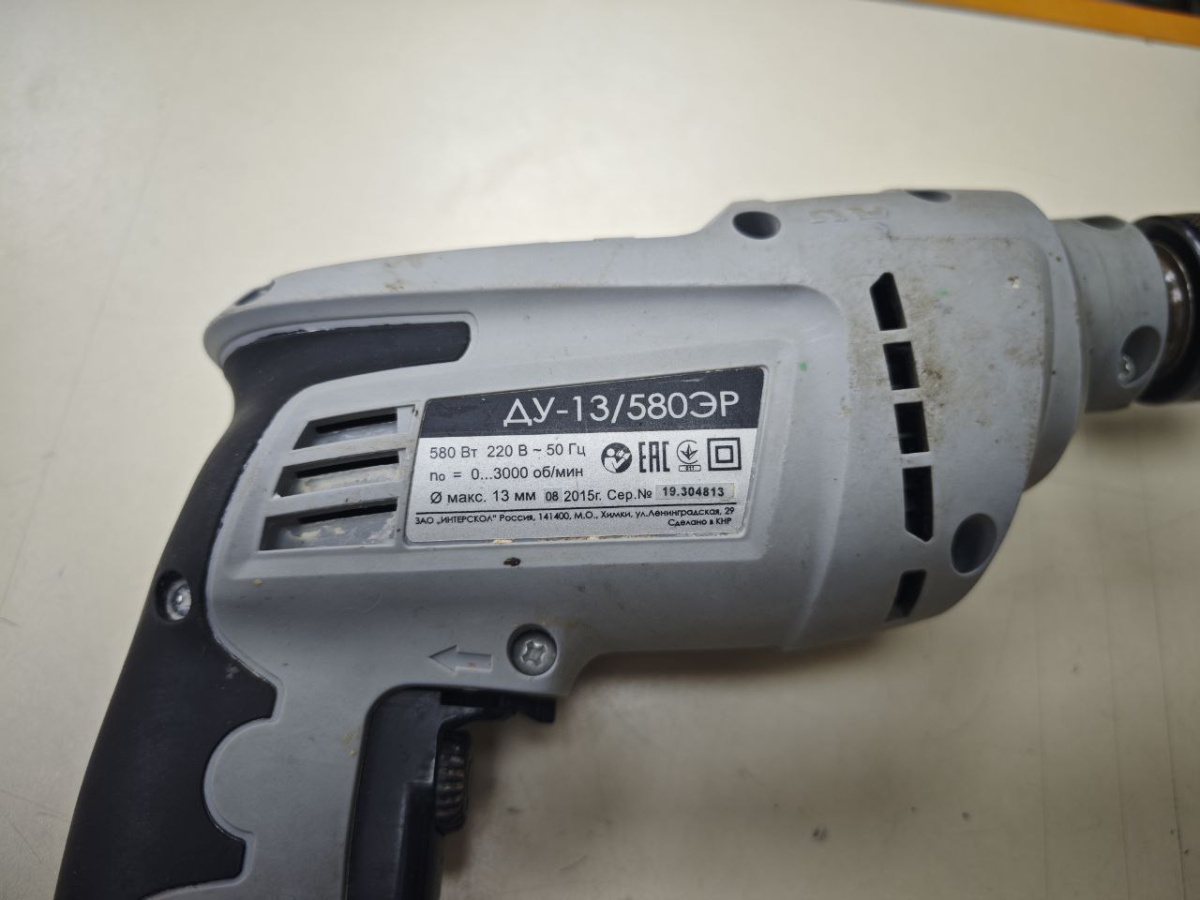 Дрель-ударная Интерскол ДУ-13/580ЭР