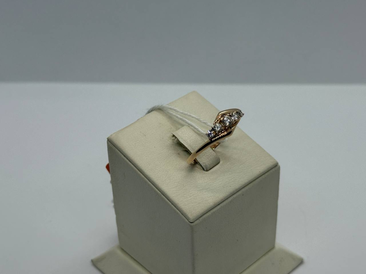 КОЛКМИ585 КОЛЬЦО С КАМНЯМИ (Au 585)