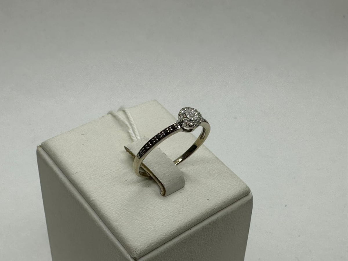 КОЛЬЦО БРИЛЛИАНТ Au 585