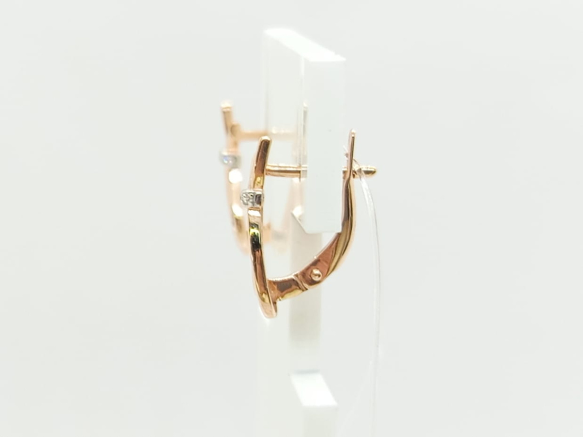 СЕРЬГИ С КАМНЯМИ (Au 585)