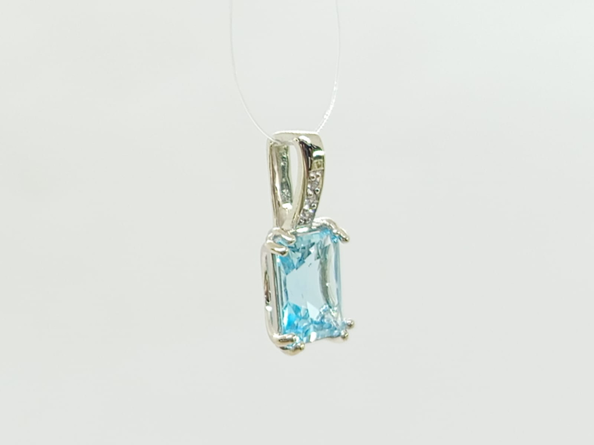 ПОДВЕСКА ТОПАЗ с камнями (Au 585)