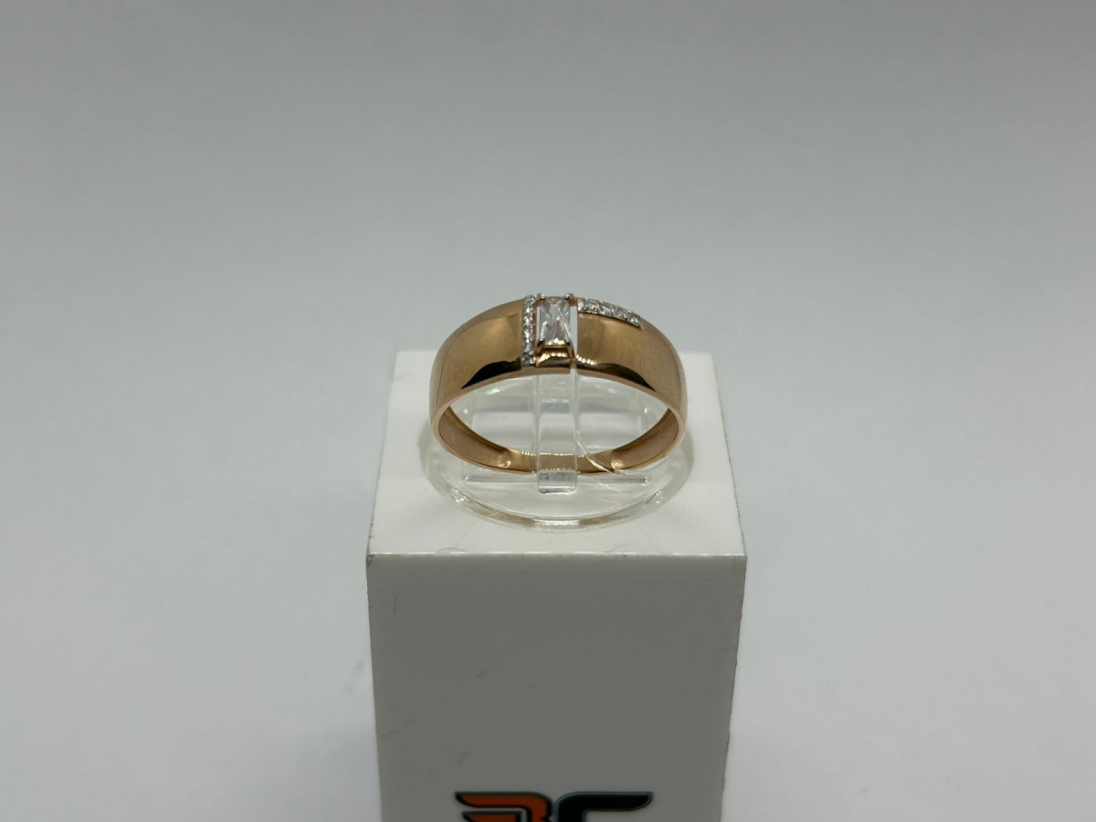 КОЛЬЦО С КАМНЯМИ (Au 585) КОЛЬЦО С КАМНЯМИ (Au 585)