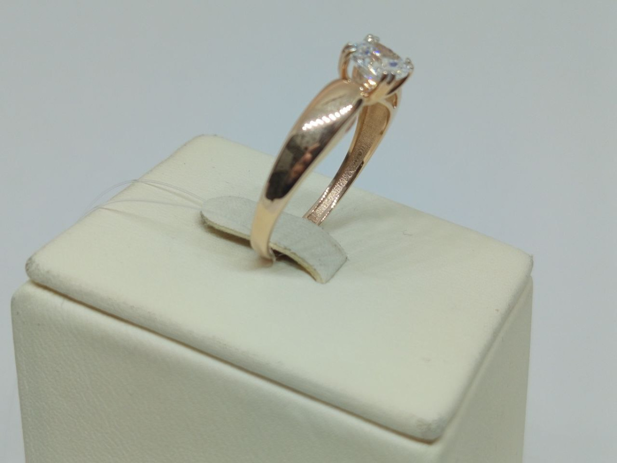 КОЛЬЦО С КАМНЕМ (Au 585)