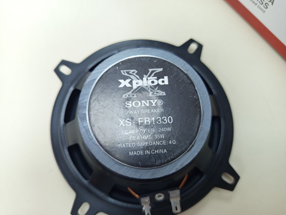 Автоакустика передняя Sony XS-FB1630