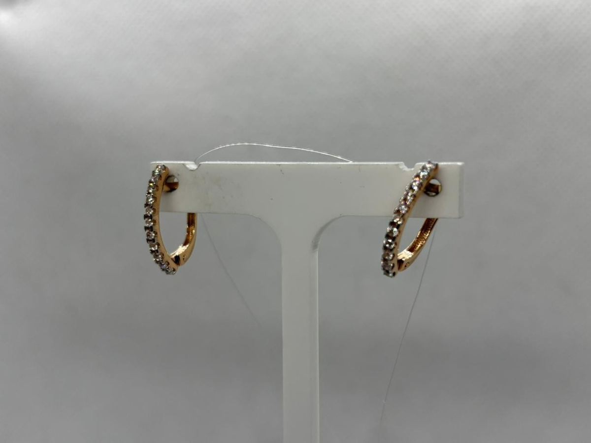 СЕРЬГИ С КАМНЯМИ (Au 585)