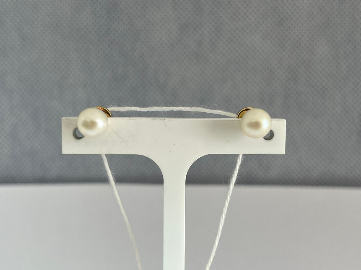 СПУС585 СЕРЬГИ ПУСЕТЫ (Au 585)