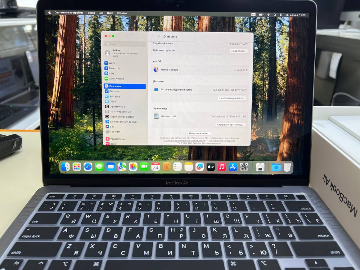 Ноутбук Apple Macbook Retina 13 M1 (A2337)