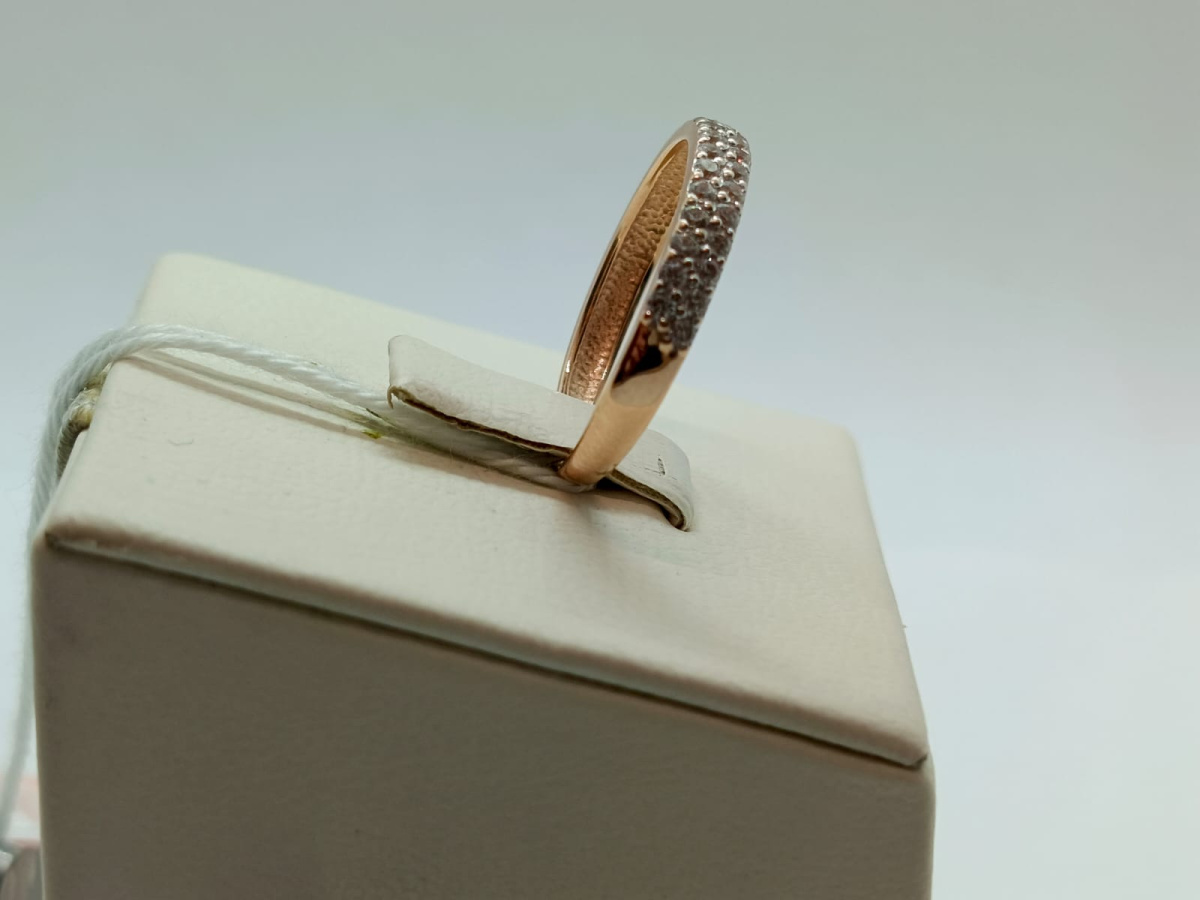 КОЛКМИ585 КОЛЬЦО С КАМНЯМИ (Au 585)