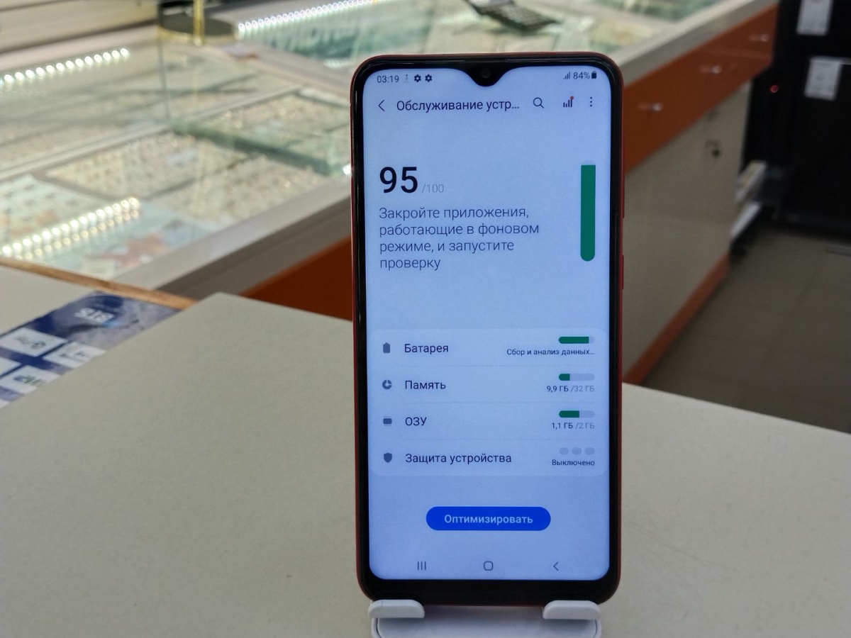 Смартфон Samsung Galaxy A10 2/32