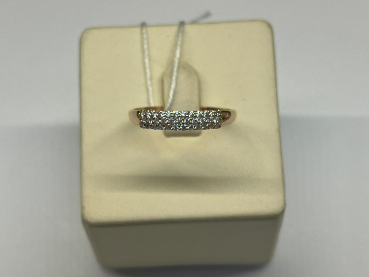 КОЛКМИ585 КОЛЬЦО С КАМНЯМИ (Au 585)