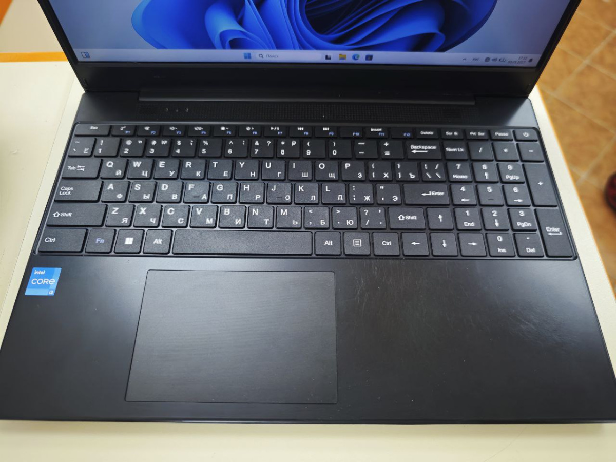 Ноутбук iRu 14TLH; I3-1115G4, Intel UHD Graphics, 8 Гб, 256 Гб, Нет