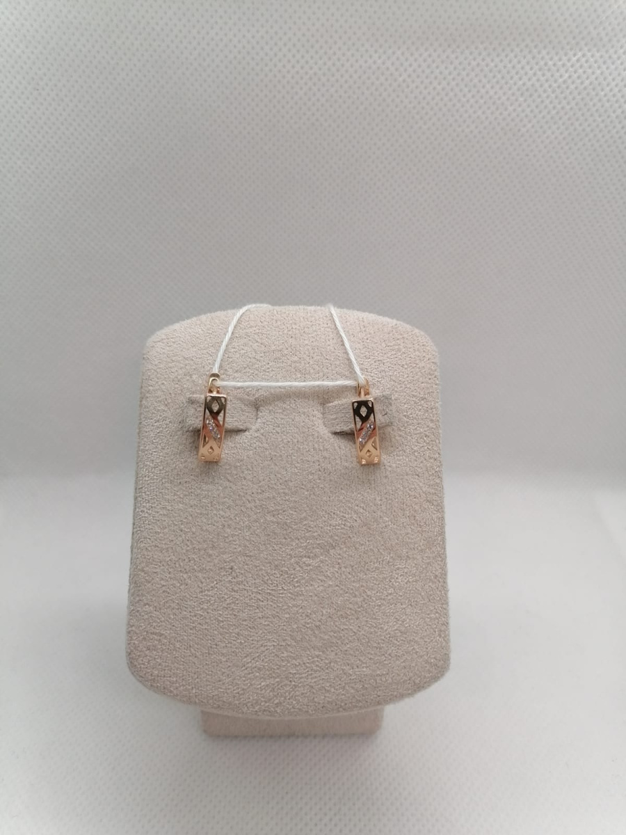 СЕРЬГИ С КАМНЯМИ (Au 585)