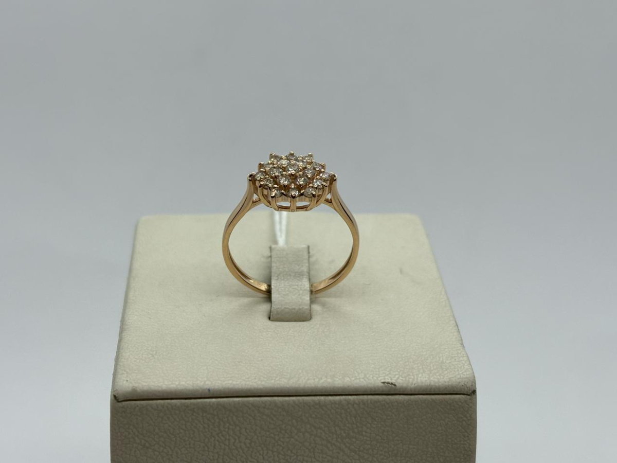 КОЛЬЦО БРИЛЛИАНТ Au 585