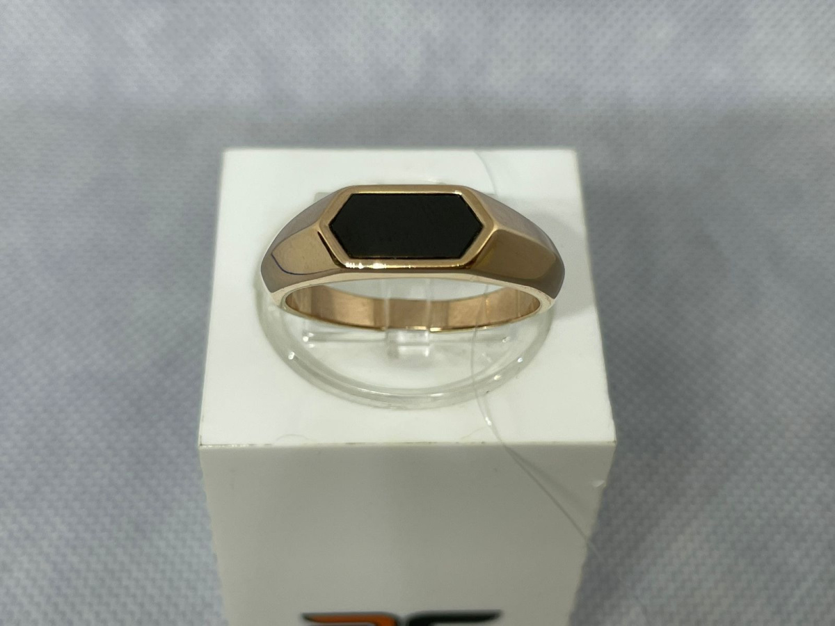 ПЕЧАТКА С КАМНЕМ (Au 585)