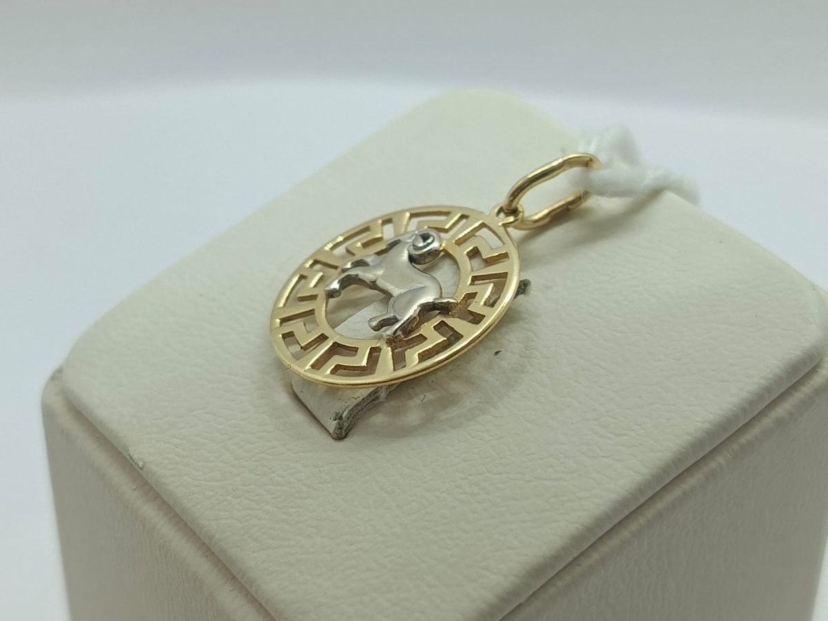 ПОДВЕСКА ЗНАК ЗОДИАКА ОВЕН Au 585