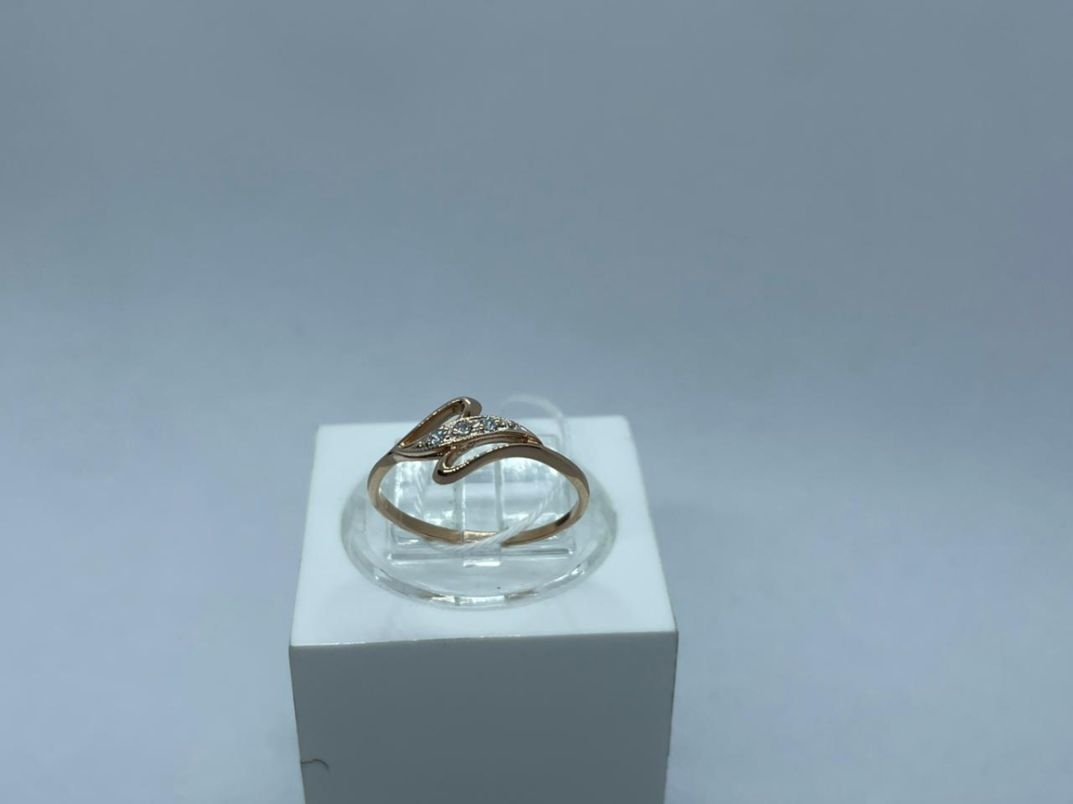 КОЛКМИ585 КОЛЬЦО С КАМНЯМИ (Au 585)